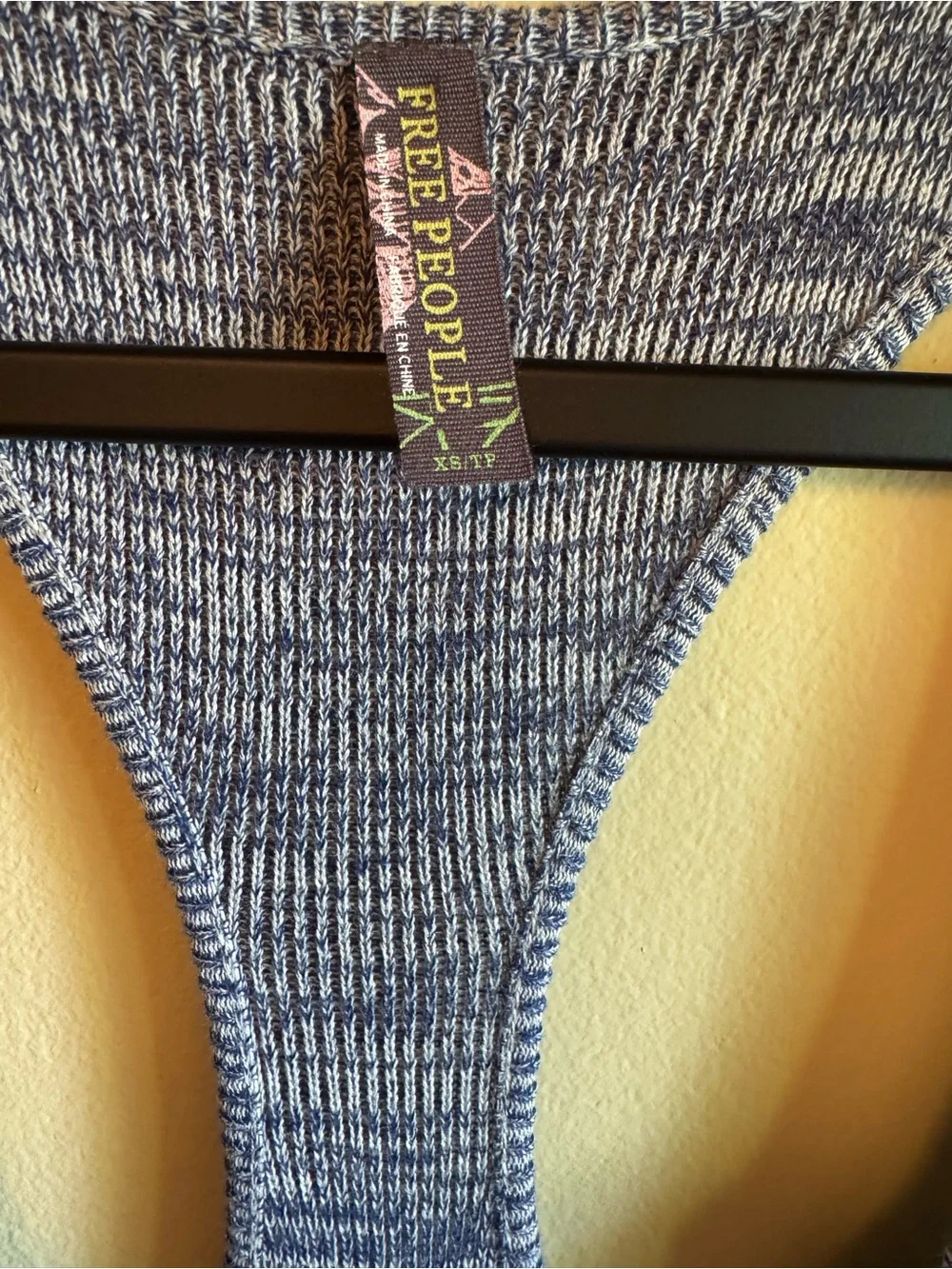 Free People Knit Racerback Tunic Tank